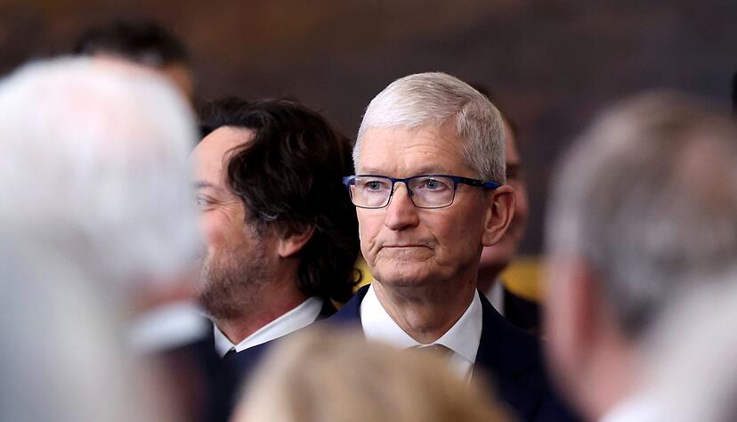 K&uuml;ndigt nach seinem Treffen mit Trump ein 500 Milliarden Dollar schweres Investitionsprogramm an: Apple-Chef Tim Cook. (Archivbild)