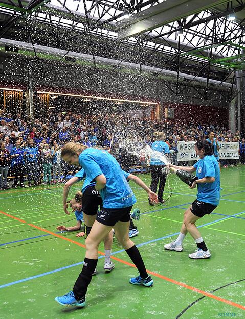 Der Aufstieg ist perfekt in Neckarsulm 09.04.