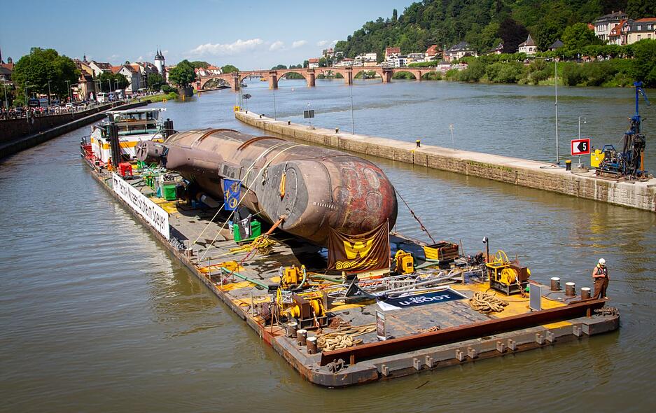 Mehr als 50 Jahre hat das U-Boot U17 auf dem 48 Meter langen Buckel.