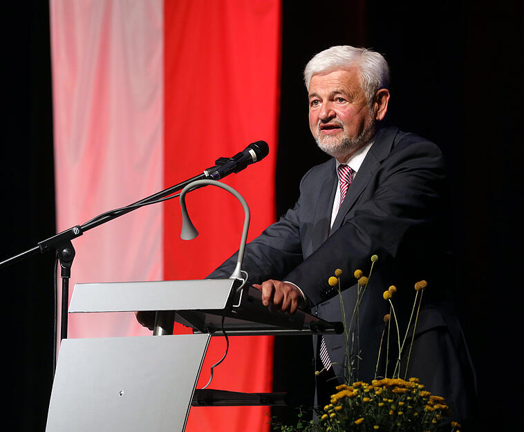 Verabschiedung Landrat Detlef Piepenburg, Wolfgang Reimer, Regierungspräsident