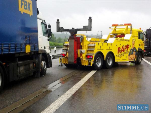 Gefahrgutunfall am Weinsberger Kreuz | 31.05.