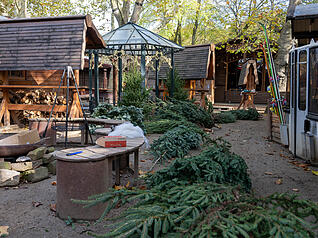 Detailverliebte Dekoration macht das Heilbronner Winterdorf einzigartig. Detailverliebte Dekoration macht das Heilbronner Winterdorf einzigartig.