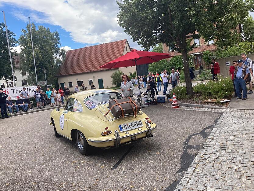 Oldtimer bei der Heidelberg Historic.