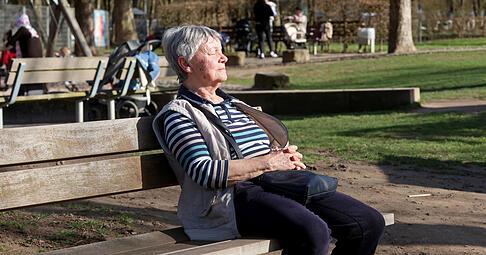 Fr&uuml;hling Ende Februar in der Stadt Heilbronn und im Wertwiesenpark