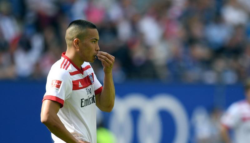 Bobby Wood wechselt auf Leihbasis vom HSV zu Hannover 96, wo er zu alter St&auml;rke auflaufen soll. Foto:&nbsp;Daniel Reinhardt