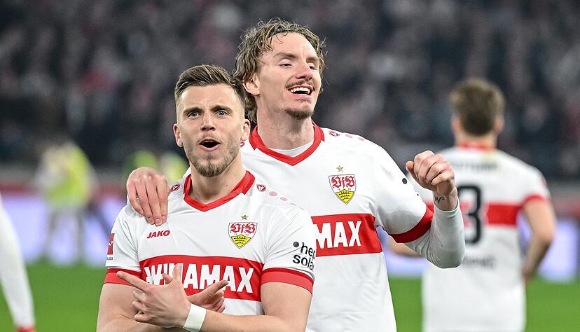 VfB-Profi Demirovic (re.) ist nach dem Weggang von Woltemade noch mehr als Torjäger gefragt. VfB-Profi Demirovic (re.) ist nach dem Weggang von Woltemade noch mehr als Torjäger gefragt.