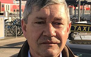Ovidiu Craciun, Taxifahrer aus Heilbronn. Foto: Carsten Friese