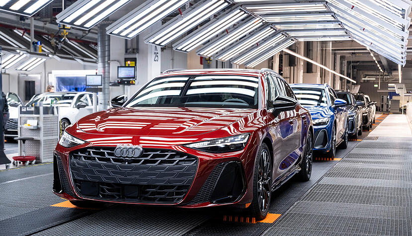 Im Audi-Werk Neckarsulm erwartet man in den nächsten Jahren steigende Stückzahlen dank des neuen A6 (Foto) und des A5. Im Audi-Werk Neckarsulm erwartet man in den nächsten Jahren steigende Stückzahlen dank des neuen A6 (Foto) und des A5.
