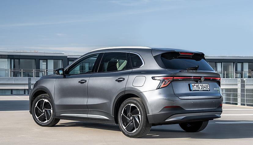 Wie aus einem Guss: Der 4,48 Meter lange MG gibt optisch nicht gerade den Aufreger - nicht immer die schlechteste Eigenschaft.