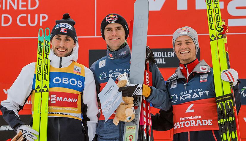 Geiger und Riiber kämpften ums Gelbe Trikot, doch der Norweger ist nun aus dem Rennen.