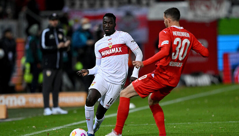 Silas Katompa Mvumpa könnte den VfB Stuttgart im Sommer verlassen – bei einem passenden Angebot. Silas Katompa Mvumpa könnte den VfB Stuttgart im Sommer verlassen – bei einem passenden Angebot.