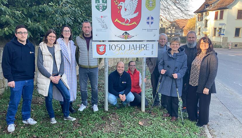 Babstadter Vereinsmitglieder planen die Feierlichkeiten.