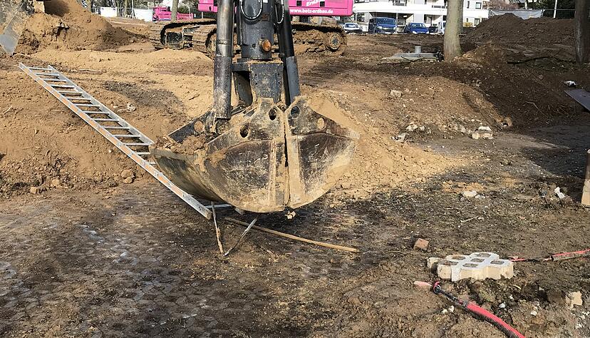 Dieser verrostete Blitzableiter hat den Einsatz ausgelöst.
