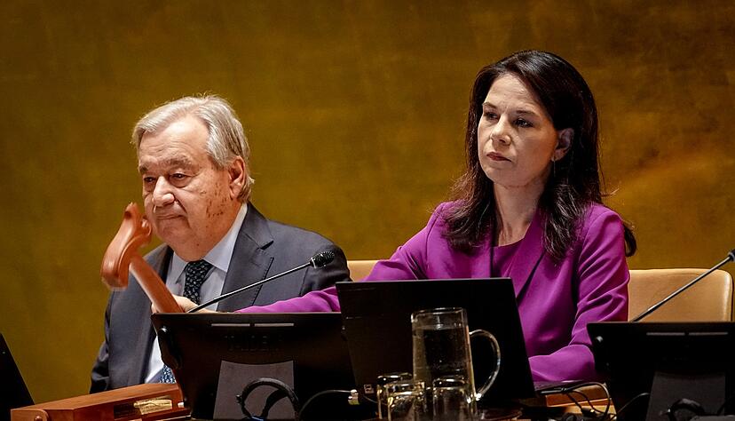 Wechselte vom Auswärtigen Amt zu den Vereinten Nationen: Grünen-Politikerin Annalena Baerbock. (Archivbild) Wechselte vom Auswärtigen Amt zu den Vereinten Nationen: Grünen-Politikerin Annalena Baerbock. (Archivbild)