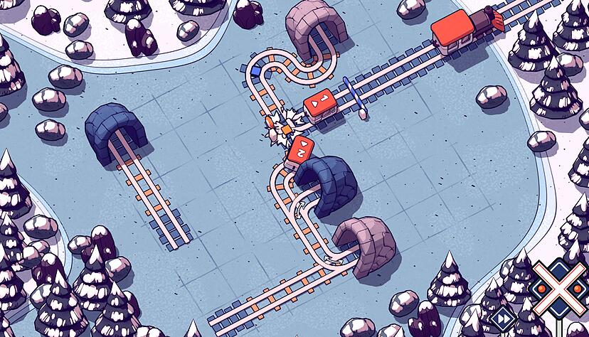 Wie soll das denn funktionieren?&nbsp;Lauter Tunnel und dann noch St&ouml;rungen auf der Strecke. Wer &laquo;Railbound&raquo; spielt, wird hier eine L&ouml;sung finden.