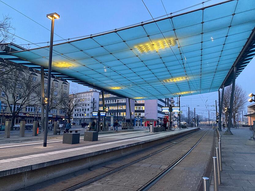 Die AVG-Stadtbahnlinien S4, S41, S42 werden am Donnerstag und Freitag umgeleitet.