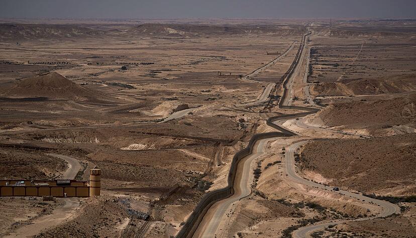Grenzgebiet zwischen Israel und &Auml;gypten. (Archivbild)