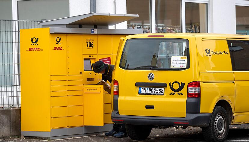 Gestatten, eine Postfiliale: ein Automat in Sankt Augustin (NRW), der als Filiale anerkannt wurde.