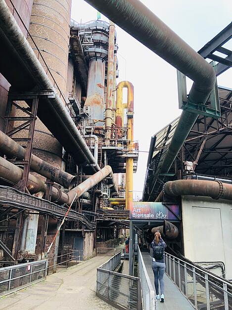 Urban Art Biennale V&ouml;lklinger H&uuml;tte Saarland