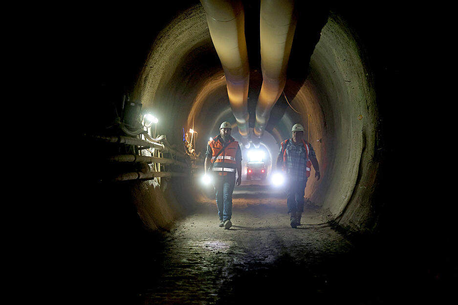 Bau des Fluchtstollens am Schemelsbergtunnel in Weinsberg – So laufen die Arbeiten