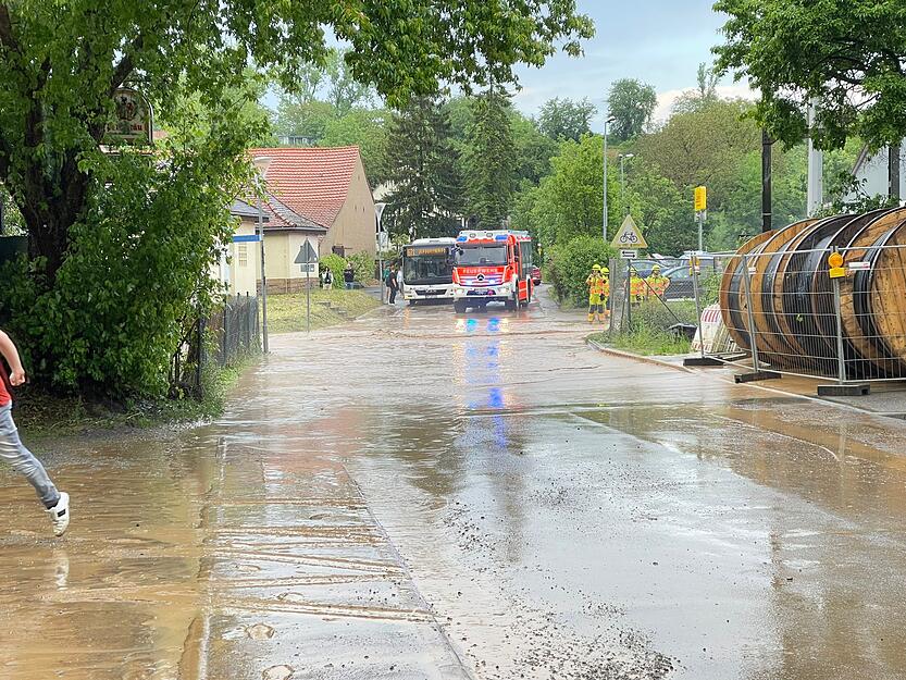 Unwetter zieht über Gemmingen hinweg