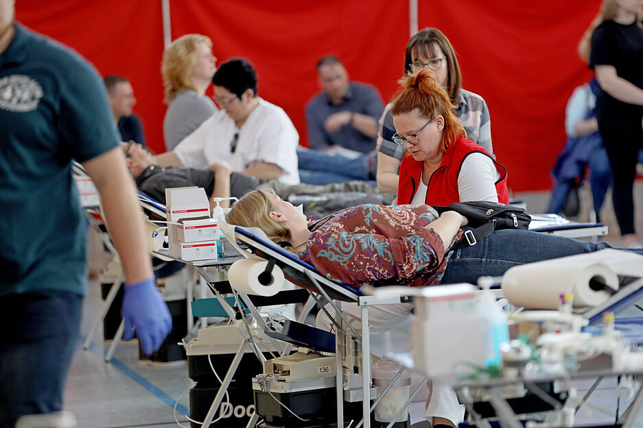 Blutspenden in Zeiten von Corona, Bad Friedrichshall