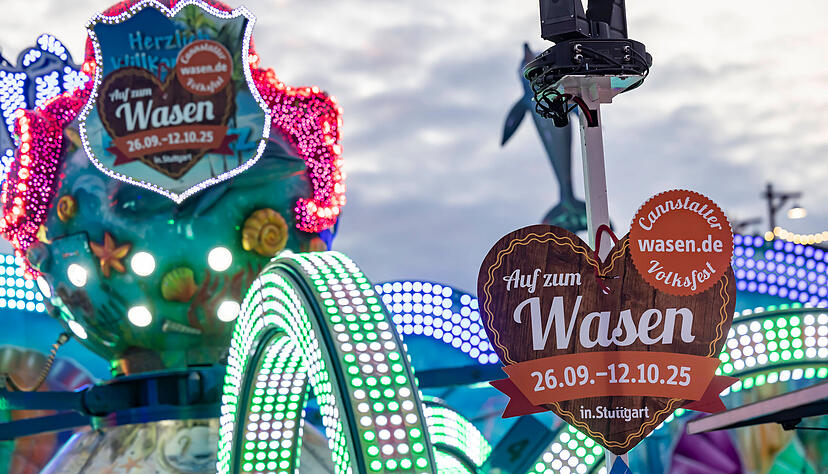 "Auf zum Wasen"? Auch am ersten Oktober-Wochenende dürfte es auf dem Cannstatter Volksfest voll werden.
