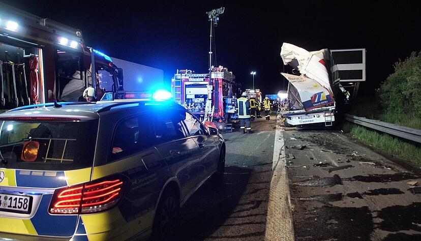 A81-Unfall bei Ludwigsburg