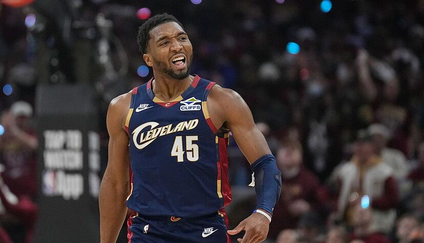 Die Cavaliers mit Donovan Mitchell haben beide Heimspiele zum Auftakt der Playoffs gewonnen.