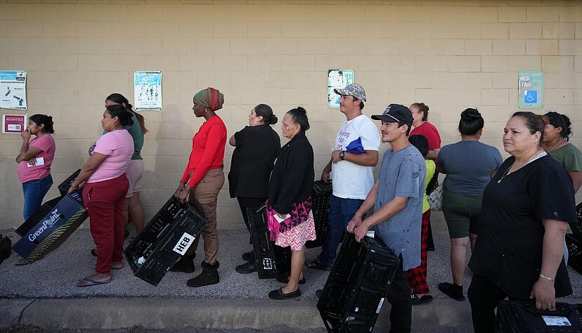 42 Millionen Menschen in den USA sind auf staatliche Hilfen für den Lebensmittelkauf angewiesen. (Archivbild) 42 Millionen Menschen in den USA sind auf staatliche Hilfen für den Lebensmittelkauf angewiesen. (Archivbild)