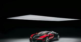 Exklusives Einzelst&uuml;ck: Das schwarz-rote Coup&eacute; ist von der Karosserie bis zum Interieur ganz den W&uuml;nschen des Kunden angepasst.