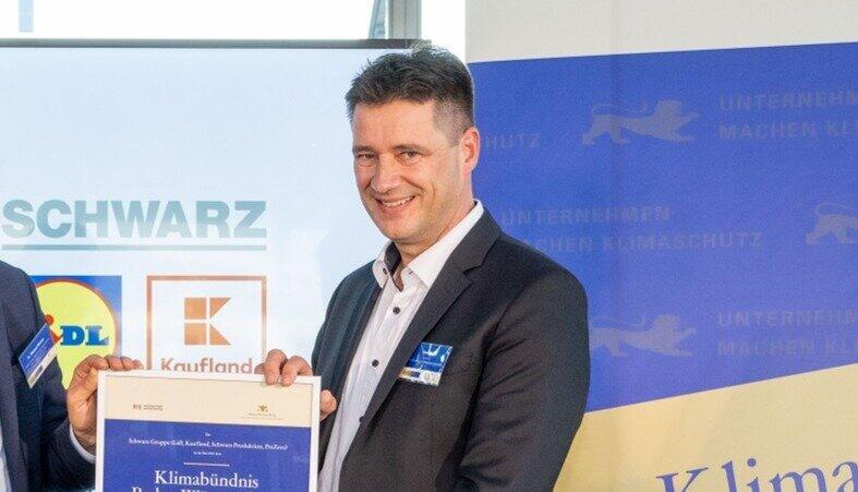 2022 war Gerd Wolf der offizielle Repr&auml;sentant der Schwarz-Gruppe beim Beitritt zum Klimab&uuml;ndnis des Landes.