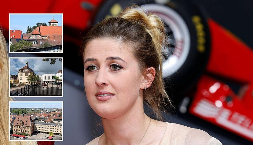 Gina, Tochter von Formel-1-Legende Michael Schumacher, heiratet im Spätsommer. Ihr Verlobter Iain hat Bezüge nach Kirchardt-Berwangen (kleine Fotos von oben), Schwaigern und Heilbronn.