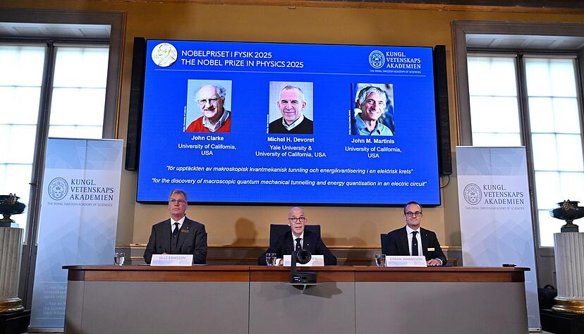 Die Königlich-Schwedische Akademie der Wissenschaften hat die diesjährigen Physik-Nobelpreisträger verkündet.