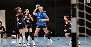 So schnell kann es gehen: F&uuml;r Finia Siegle geht es in den n&auml;chsten Wochen statt in der Regionalliga Baden-W&uuml;rttemberg in den Bundesliga-Playoffs zur Sache.