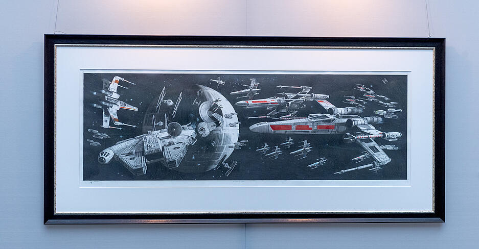 "Star Wars"-Ausstellung in der Sparkasse Heilbronn