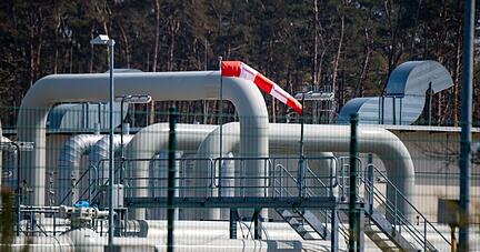 Die Gaslieferungen aus Russland nach Deutschland wurden zuletzt gedrosselt.