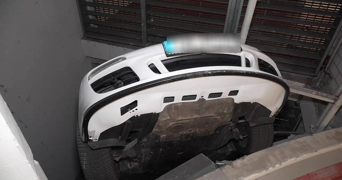 Porsche durchbricht Wand in Ludwigsburger Tiefgarage – mögliche ...