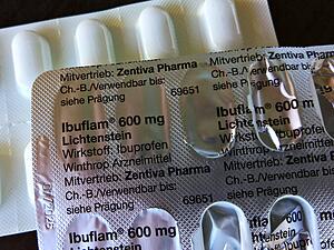 Zentiva ruft eine bestimmte Charge des Medikaments Ibuflam zur&uuml;ck. (Symbolbild)