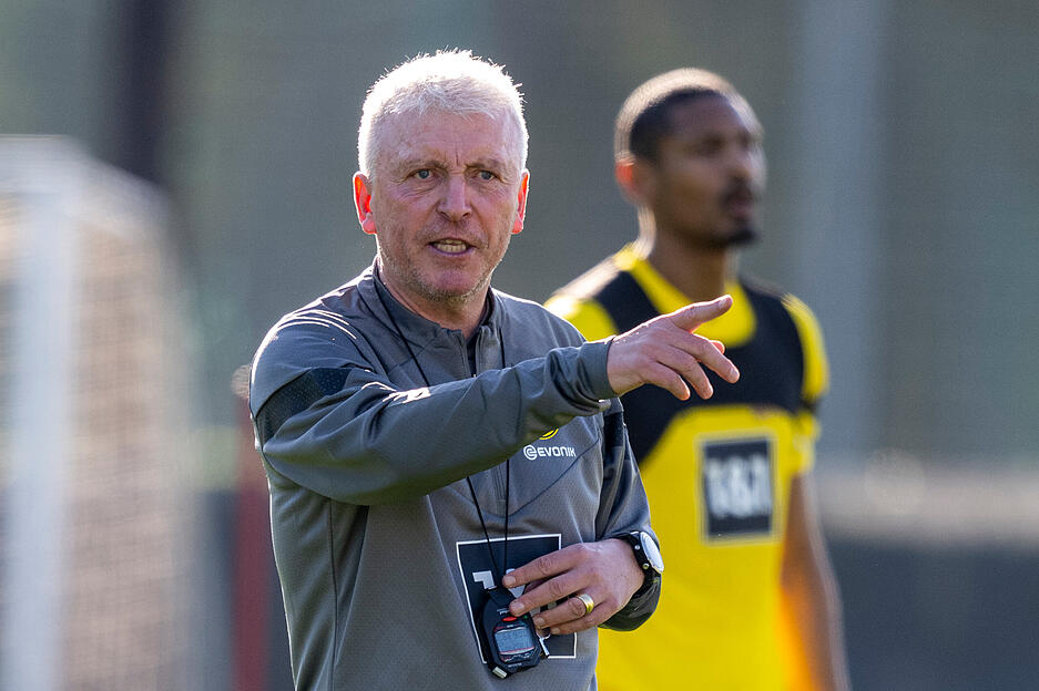Dortmunds Co-Trainer Armin Reutershahn hatte dieselbe Position auch schon beim VfB.