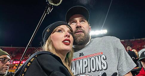 Travis Kelce hat in einem Interview über seine Beziehung zu Taylor Swift gesprochen. (Archivbild)