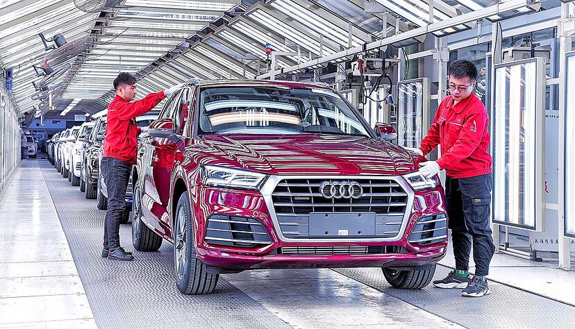 Am chinesischen Standort Changchun produziert Audi unter anderem den Gel&auml;ndewagen Q5. Ein Lockdown sorgt nun mindestens bis Mittwoch f&uuml;r einen Stopp der Fertigung. Betroffen sind auch ein VW- und ein Komponentenwerk.