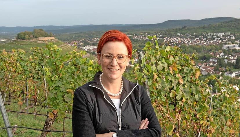 Stadt und Burgruine Weibertreu im Hintergrund: Wenn sie gewählt würde, will Birgit Hannemann die "Marke Weinsberg" stärken.
Foto: privat Stadt und Burgruine Weibertreu im Hintergrund: Wenn sie gewählt würde, will Birgit Hannemann die "Marke Weinsberg" stärken.
Foto: privat