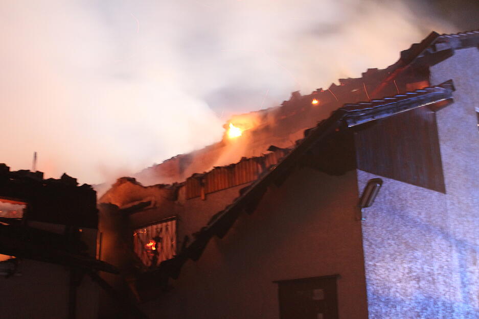 Brand im Sportheim Gundelsheim-Tiefenbach