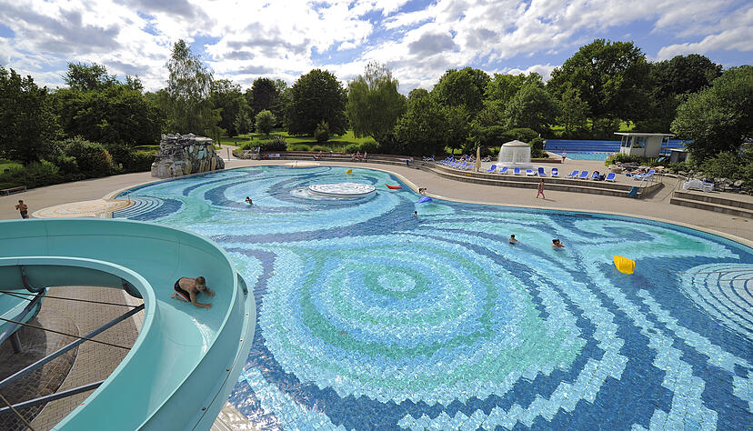 Im Heilbronner Gesundbrunnen-Freibad können sich Wasserratten ab 1. Juni abkühlen. Foto: Archiv Im Heilbronner Gesundbrunnen-Freibad können sich Wasserratten ab 1. Juni abkühlen. Foto: Archiv