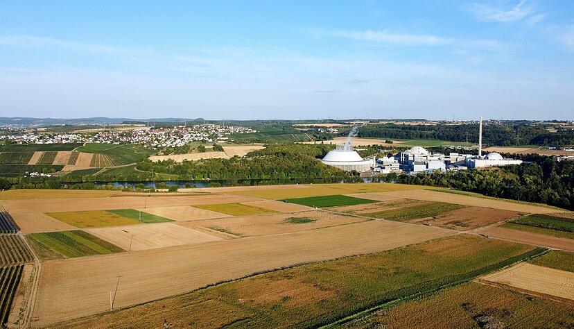 Das GKN hat Neckarwestheim mehr als Gewerbesteuern eingebracht, sondern auch den d&ouml;rflichen Charakter ver&auml;ndert. Im August 2022 lief es noch.
Foto: Archiv/Seidel