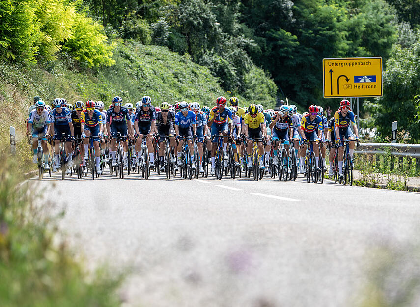 Der Anstieg in Löwenstein hat mehr als zehn Prozent. Der Anstieg in Löwenstein hat mehr als zehn Prozent.