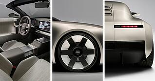 Der Audi Concept C kommt dem Serienmodell sehr nahe, heißt es aus der Designabteilung. Auf den Markt kommt der Zweisitzer 2027. Der Audi Concept C kommt dem Serienmodell sehr nahe, heißt es aus der Designabteilung. Auf den Markt kommt der Zweisitzer 2027.