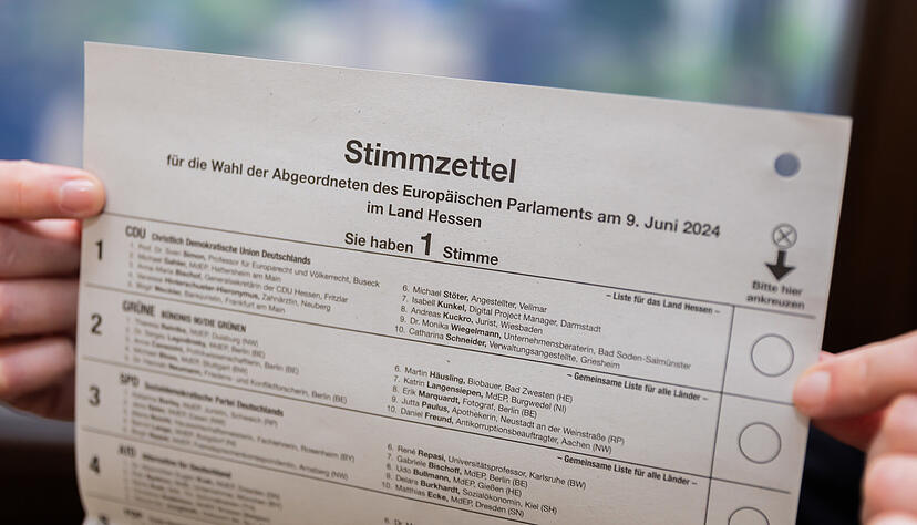 Beim Ausfüllen des Stimmzettels für die anstehenden Kommunal- und Europawahlen gelten klare Regeln. Beim Ausfüllen des Stimmzettels für die anstehenden Kommunal- und Europawahlen gelten klare Regeln.