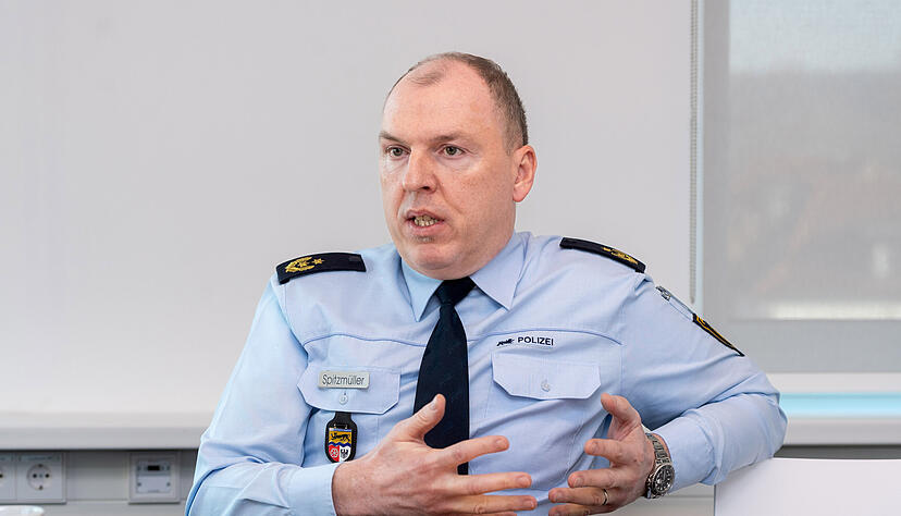 Heilbronner Polizisten werden weiterhin "mit Bedacht und Vernunft in polizeiliche Lagen gehen", sagt Polizeipräsident Frank Spitzmüller.